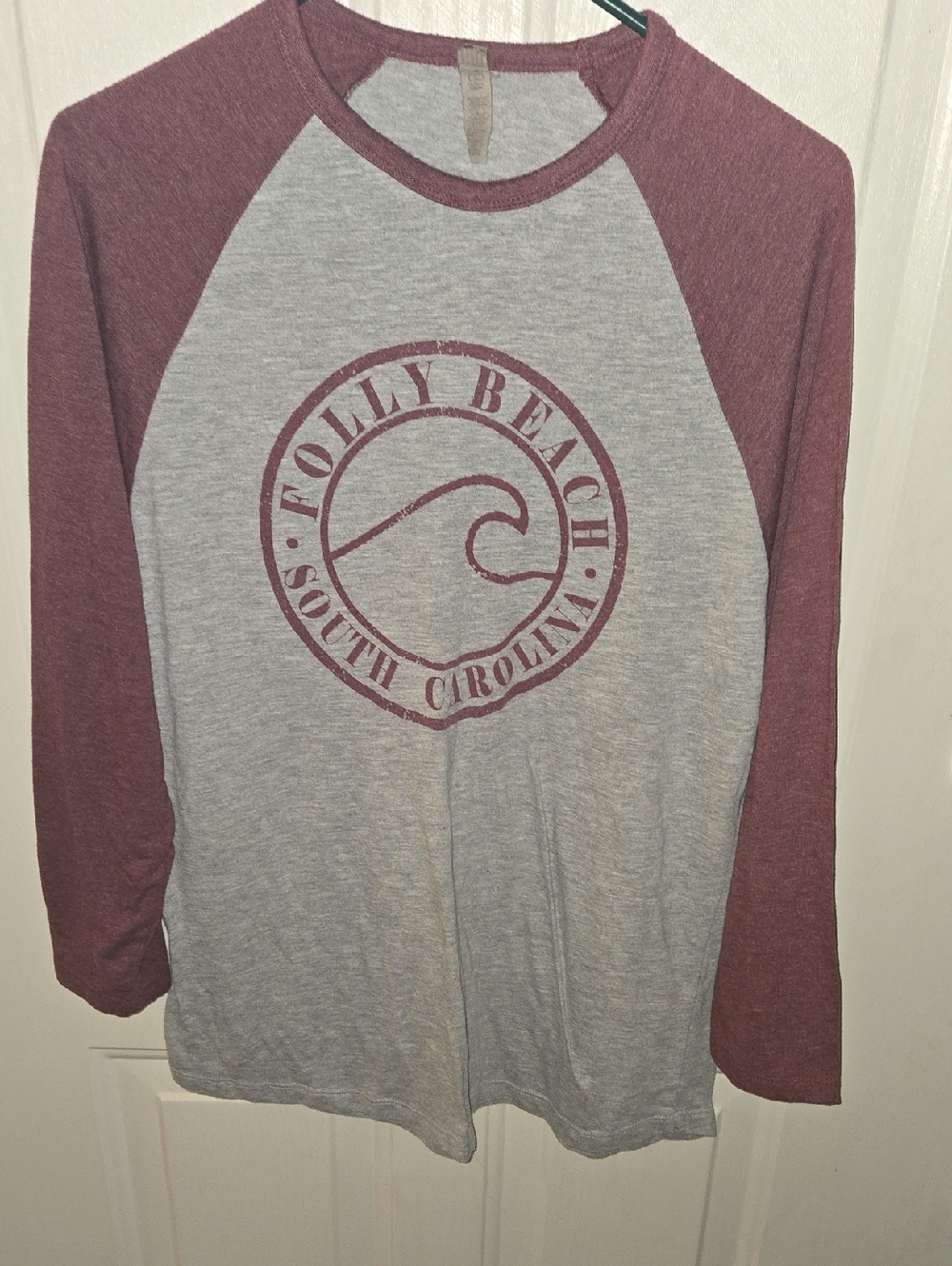 Folly Beach Raglan Tee